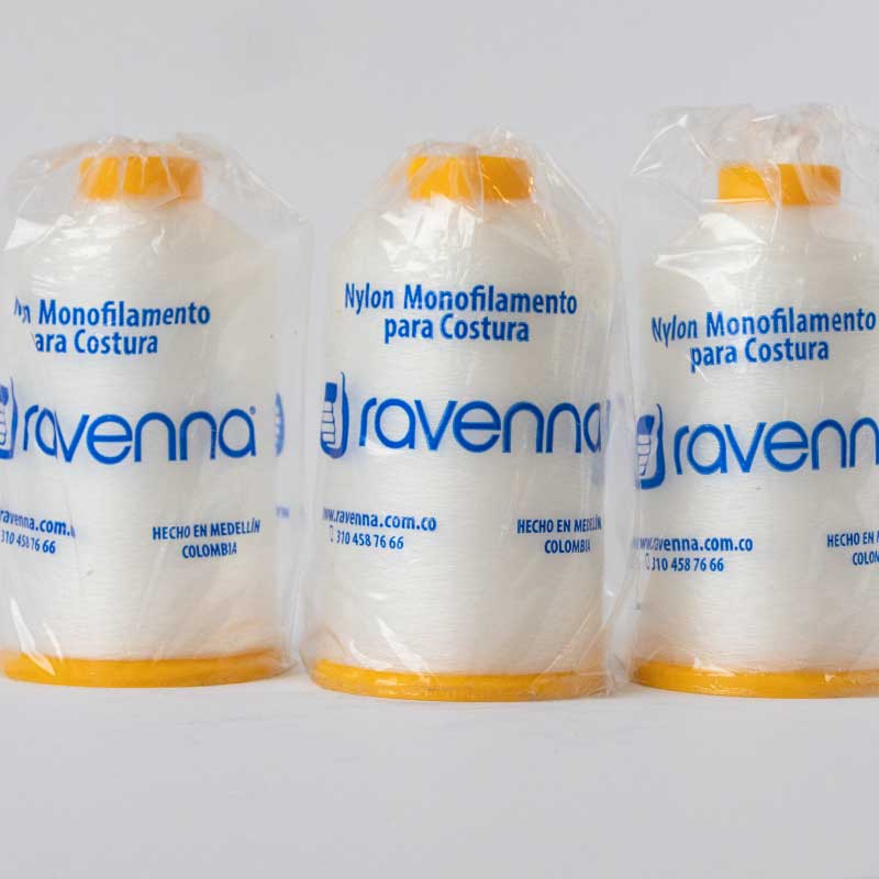 Monofilamento costura de  0.15 mm a 0.17mm x 5.500 metros / color natural