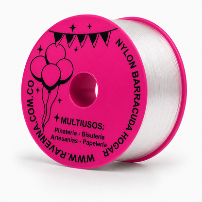 Nylon Barracuda Multiusos 40m (4.5lb-100lb)