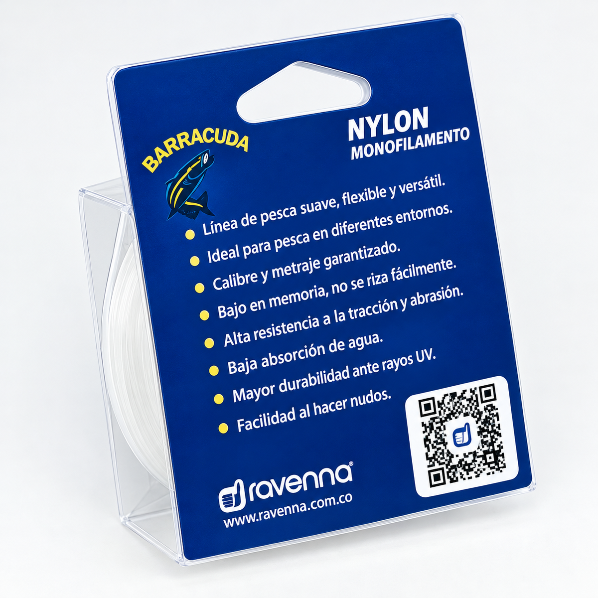 Nylon Barracuda Blister 100m (20lbs-100lbs)