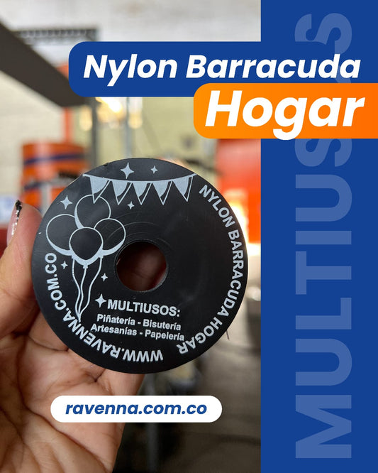 Nylon Barracuda HOGAR 40 metros 10-16 libras / x 10 unidades